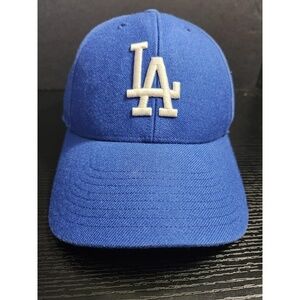 Los Angeles LA Dodgers MLB baseball 47 Brand strapback Dad Hat Cap‎ Blue